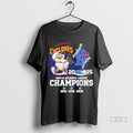 Official Brooklyn Cyclones 2025 South Atlantic League Champions Mascot Tee Tshirts Sweater