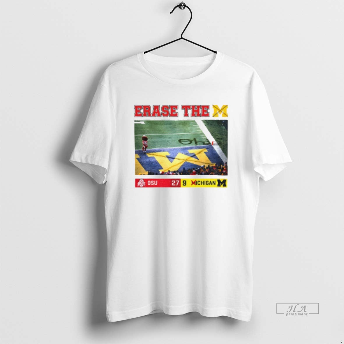 Official Brutus Vs Michigan Game Day 27 9 Erase The M Sports