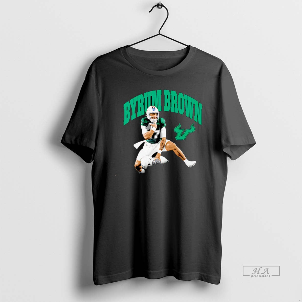 Official Byrum Brown South Florida Bulls Hurdle Drop Christmas