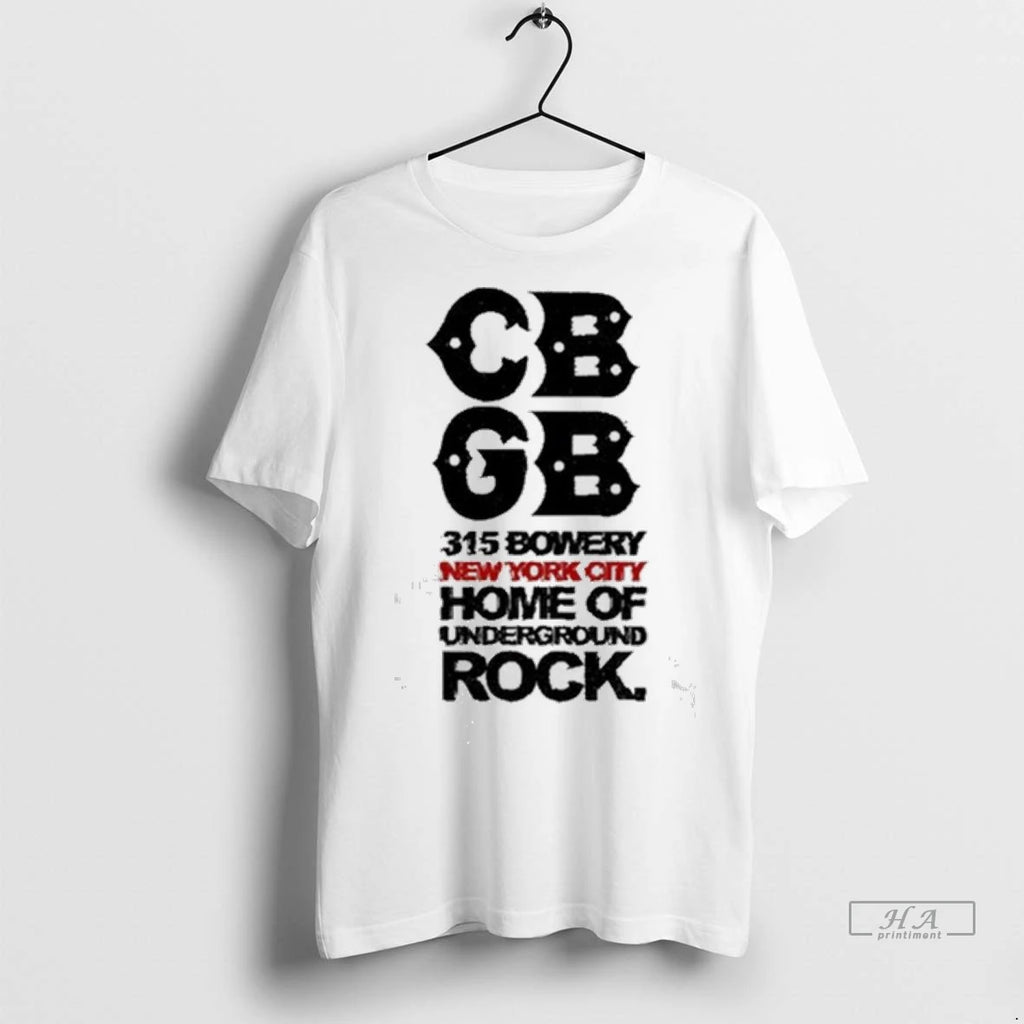 Official Cbgb Festival New York City 1973 Ladies Tshirts Sweater
