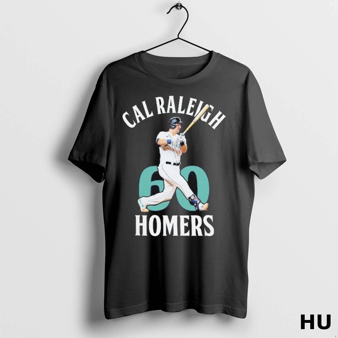Official Cal Raleigh Big Dumper 60 Home Runs Seattle Mariners 2025 Al West Champions