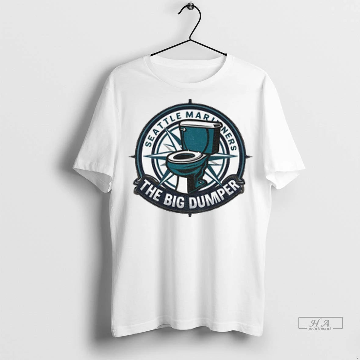 Official Cal Raleigh The Big Dumper Seattle Mariners Toilet Mlb Baseball 2025 Tshirts Sweater