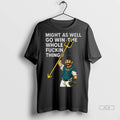 Official Cal Raleigh Cartoon Tridents Up Seattle Mariners Might As Well Go Win The Whole