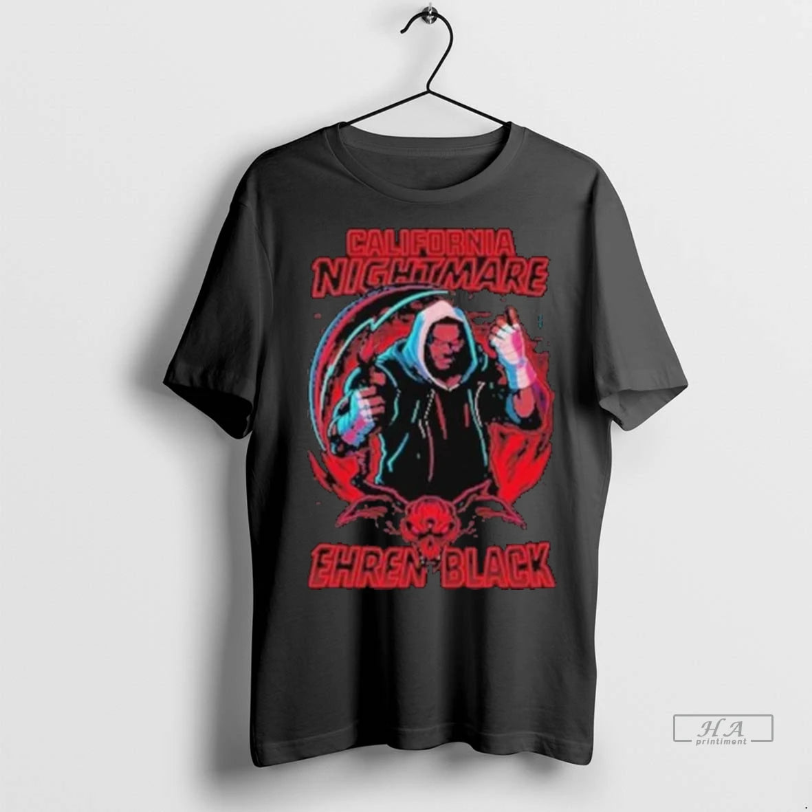 Official California Nightmare Ehren Black Tshirts Sweater