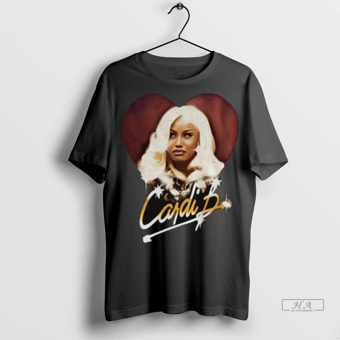 Official Cardi B Am I Drama Heart Signature Vintage Tshirts Sweater