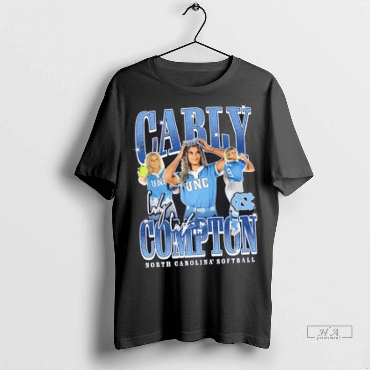 Official Carly Compton Unc Tar Heels Softball Retro 90s Tshirts Sweater