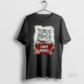 Official Cat I Hate People Retro