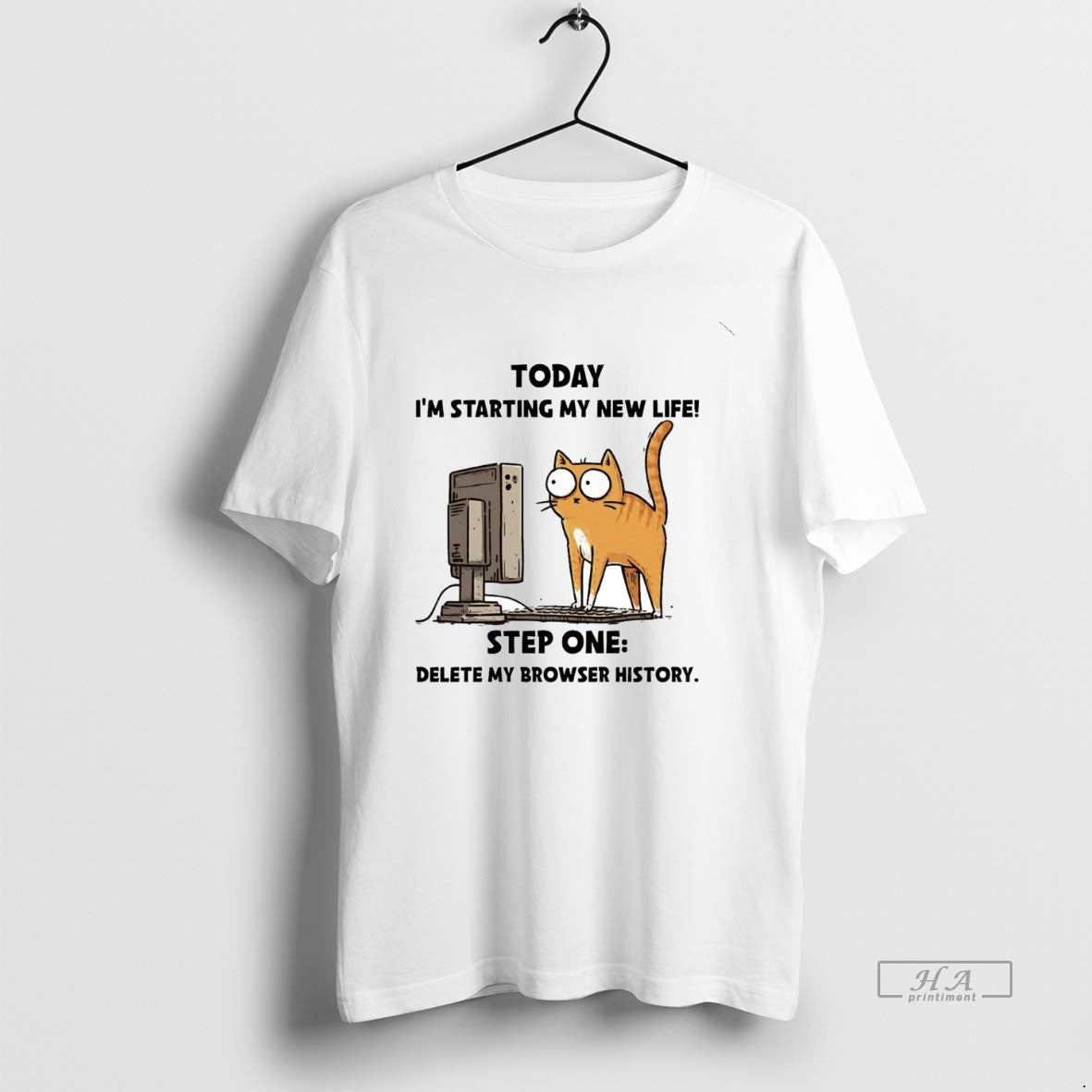 Official Cat Today Im Starting My New Life Step One Delete My Browser History