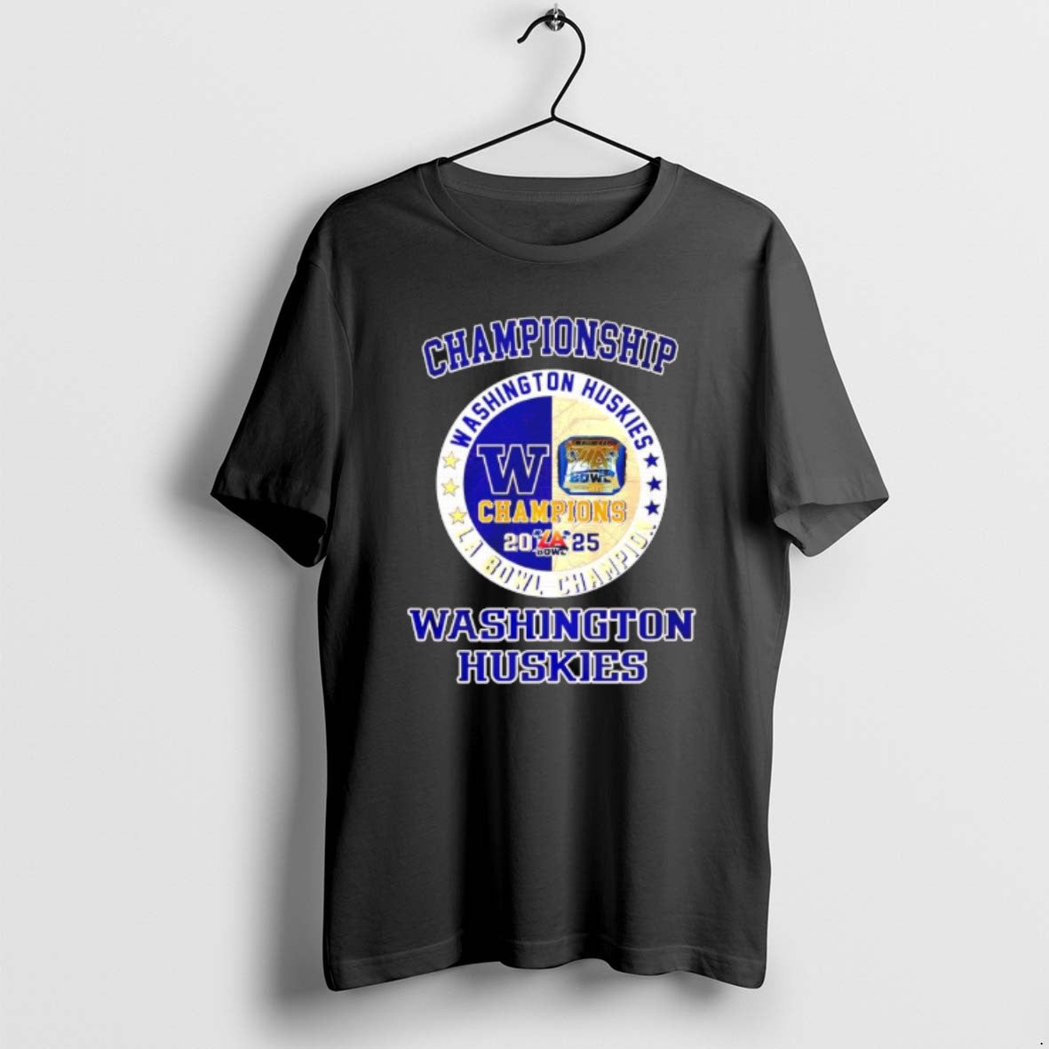 Official Championship Washington Huskies La Bowl Champion 2025