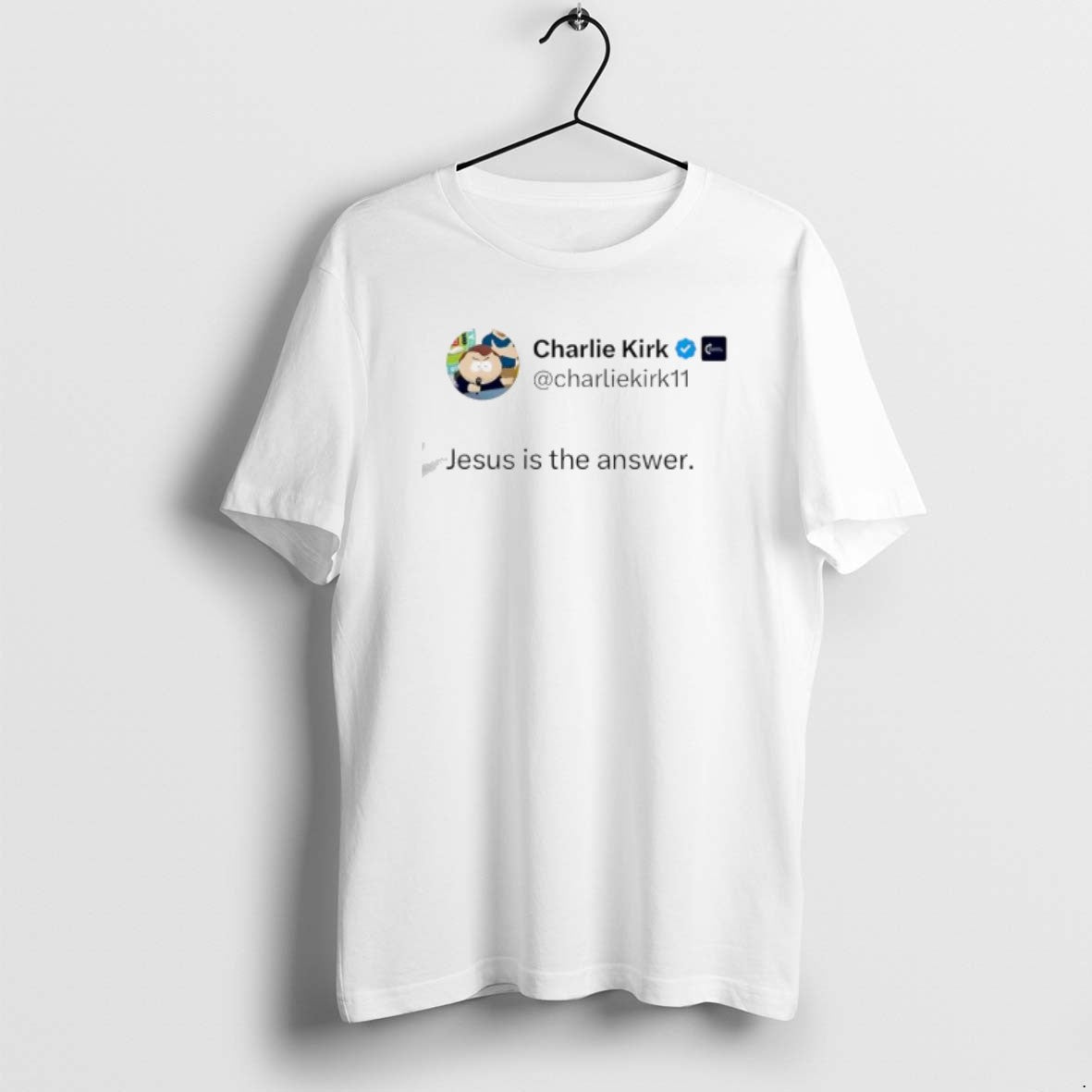 Official Charlie Kirks X Account Post Jesus Is The Answer