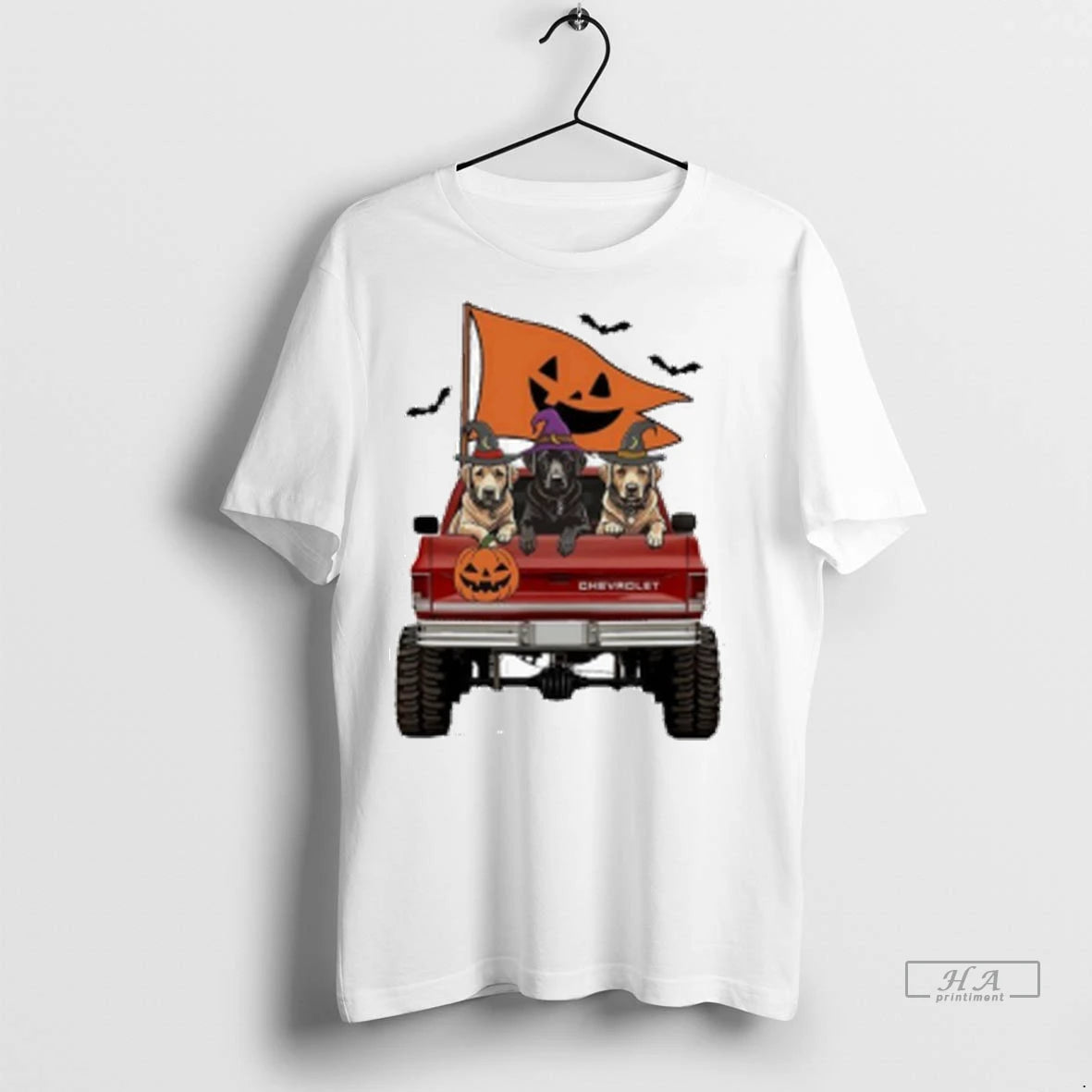 Official Chevrolet Car Dogs Halloween Tshirts Sweater