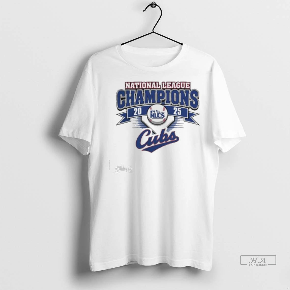Official Chicago Cubs 2025 National League Champions Champions Ladies Tshirts Sweater