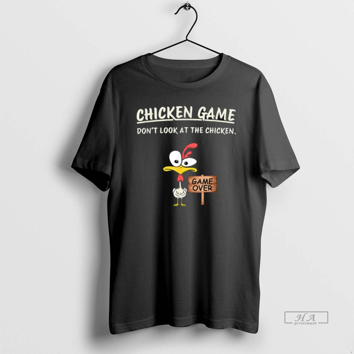 Official Chicken Game Dont Look At The Chicken Funny Chicken