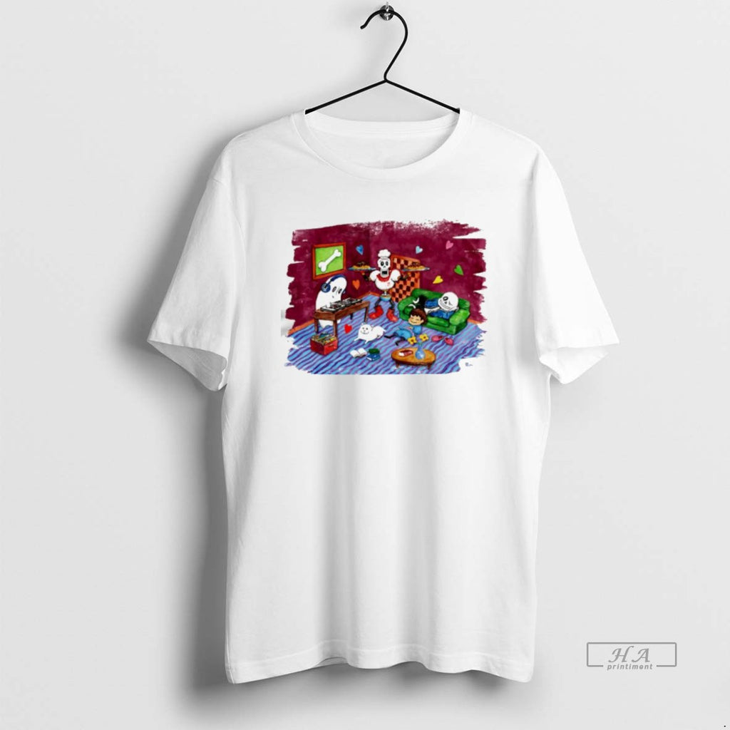 Official Chitei De Chill Ghost Skeleton Graphic