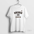 Official Chris Kreider Name And Number Anaheim Ducks