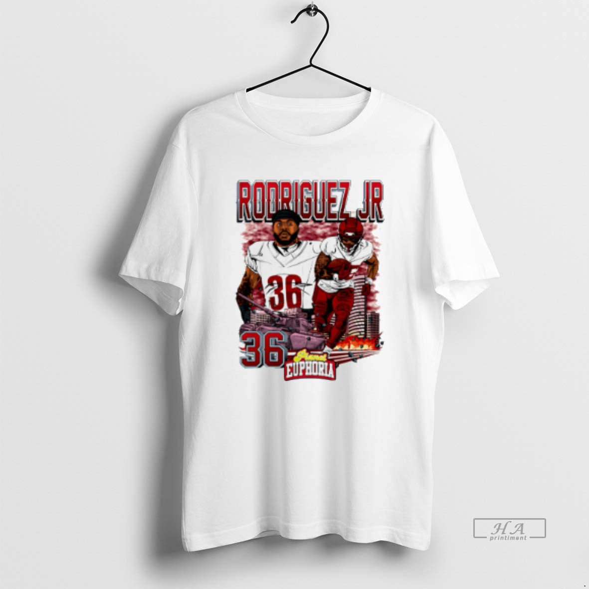 Official Chris Rodriguez Jr Washington Commanders Player Skyline Comic