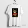 Official Christmas Cat Smoking Graphic