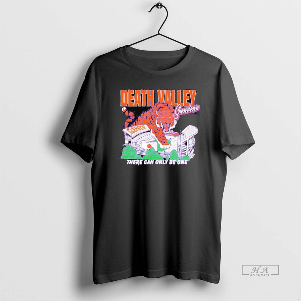 Official Clemson Tigers Death Valley Showdown There Can Only Be One
