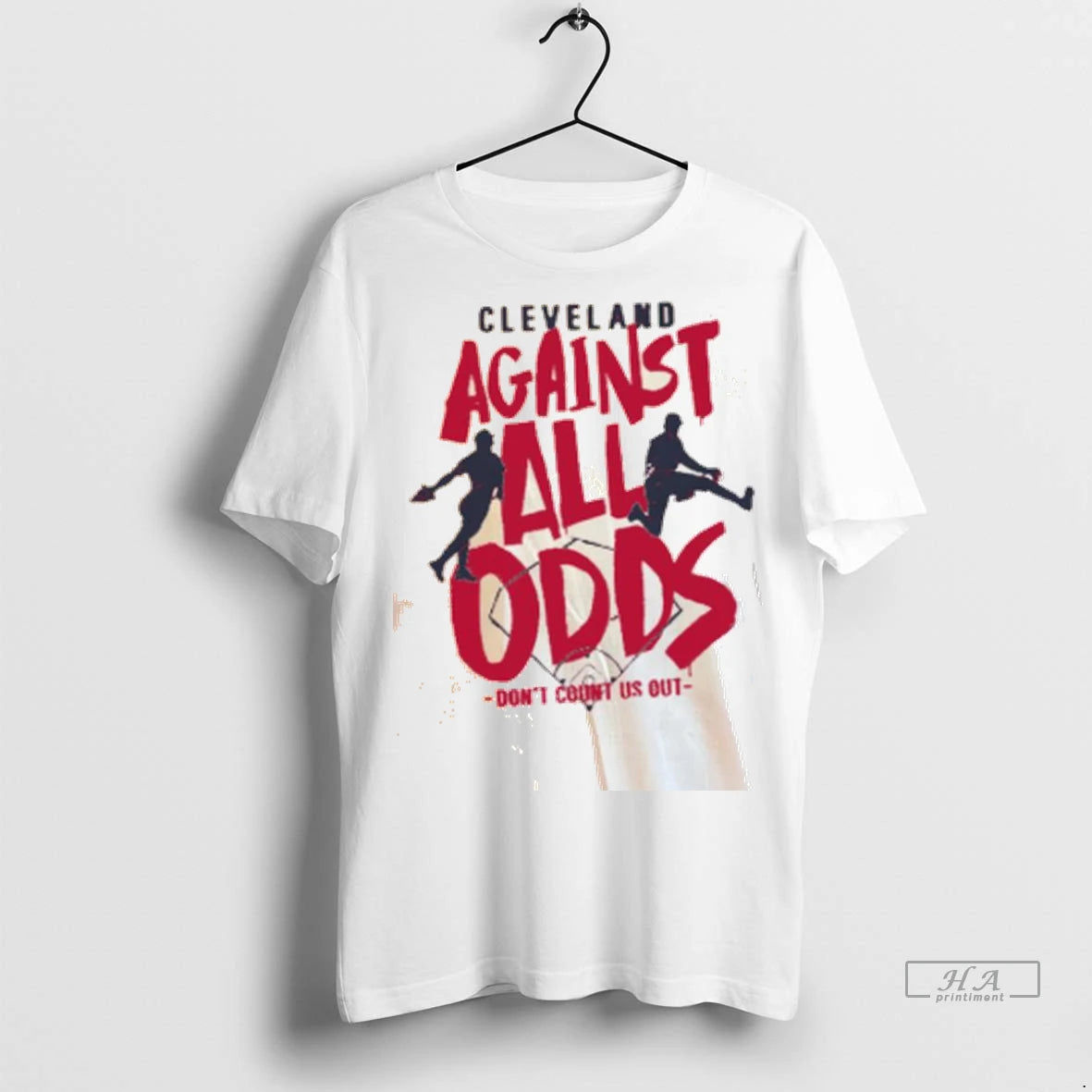 Official Cleveland Baseball Against All Odds Dont Count Us Out Tshirts Sweater