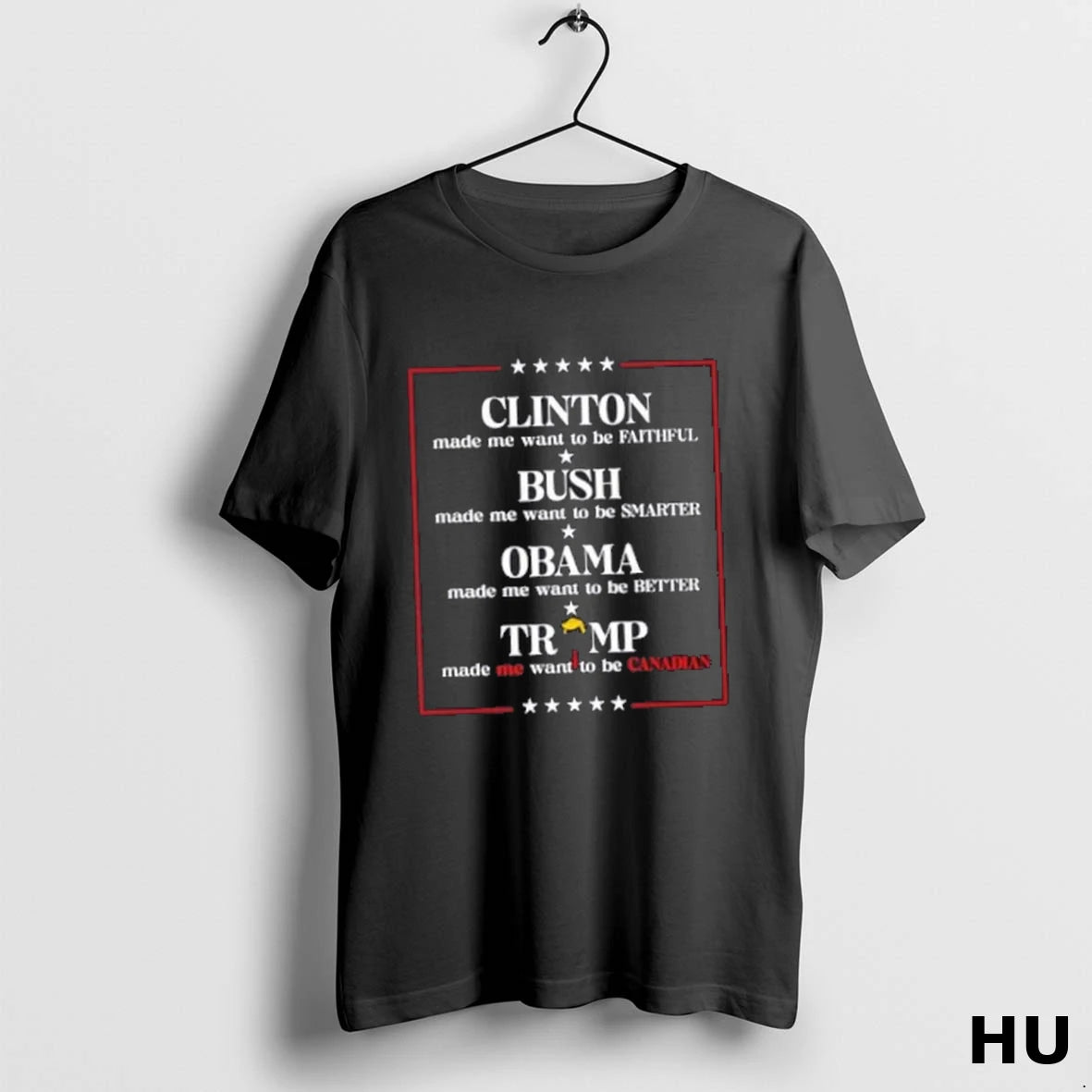 Official Clinton Made Me Want To Be Faithful Bush Made Me Want To Be Smarter