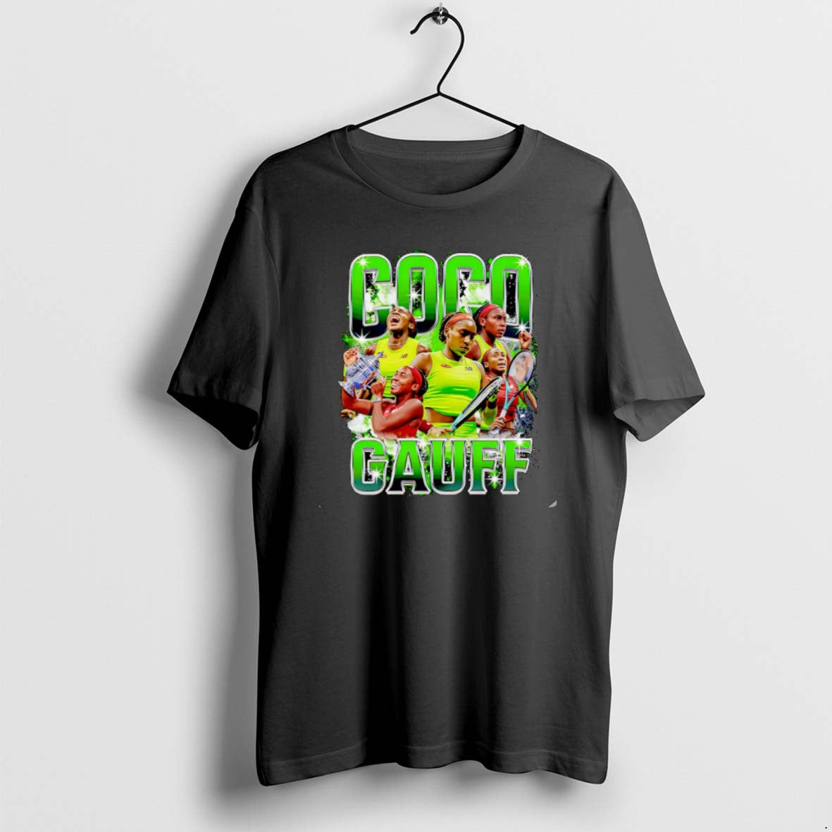 Official Coco Gauff Tennis Player Trophy Graphic Christmas