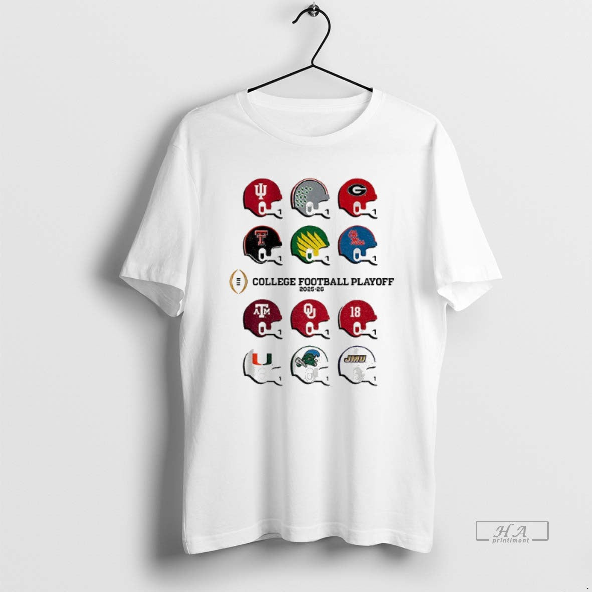 Official College Football Playoff Cfp Toy Team Helmets 2025 Cfp Field Logo