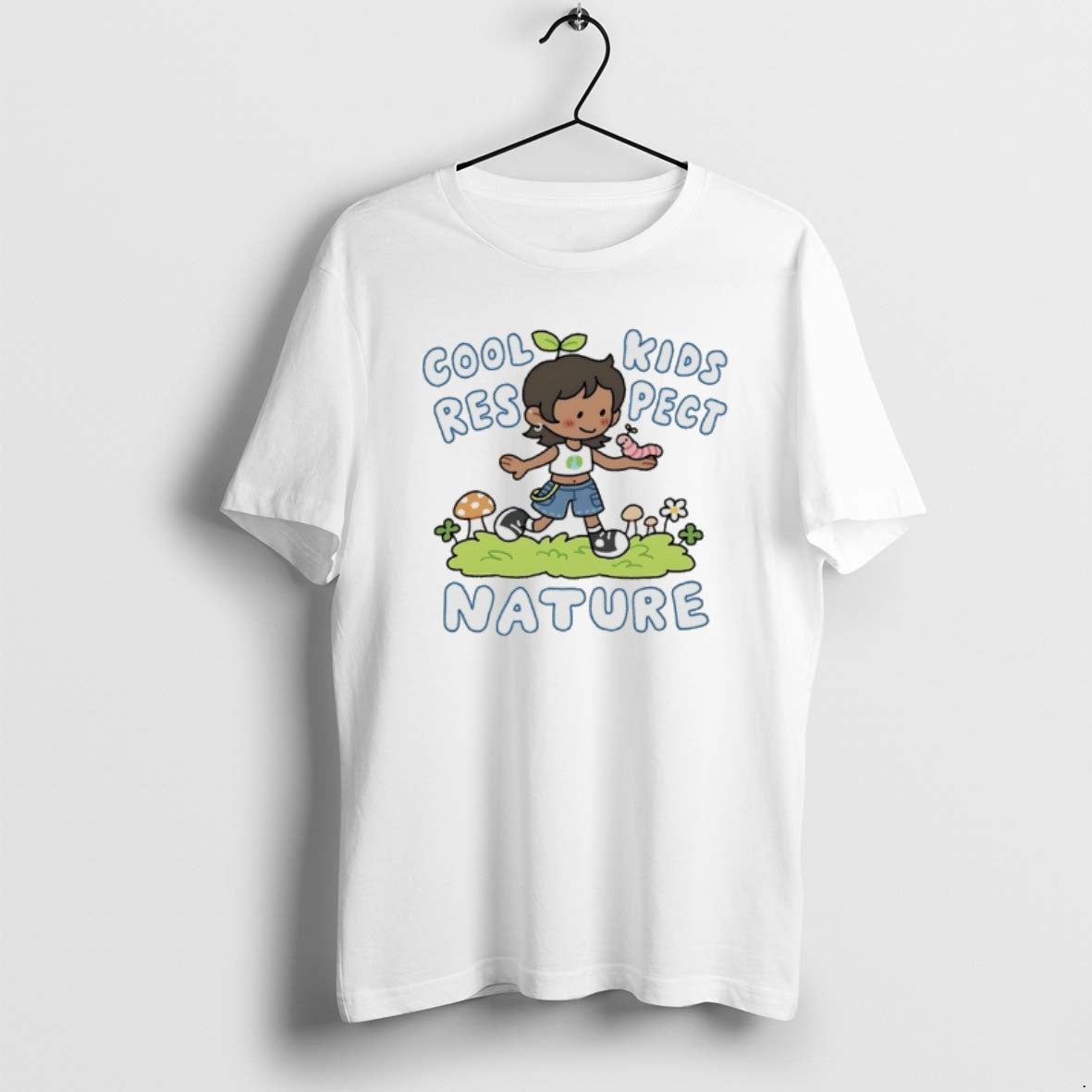 Official Cool Kids Respect Nature Cartoon