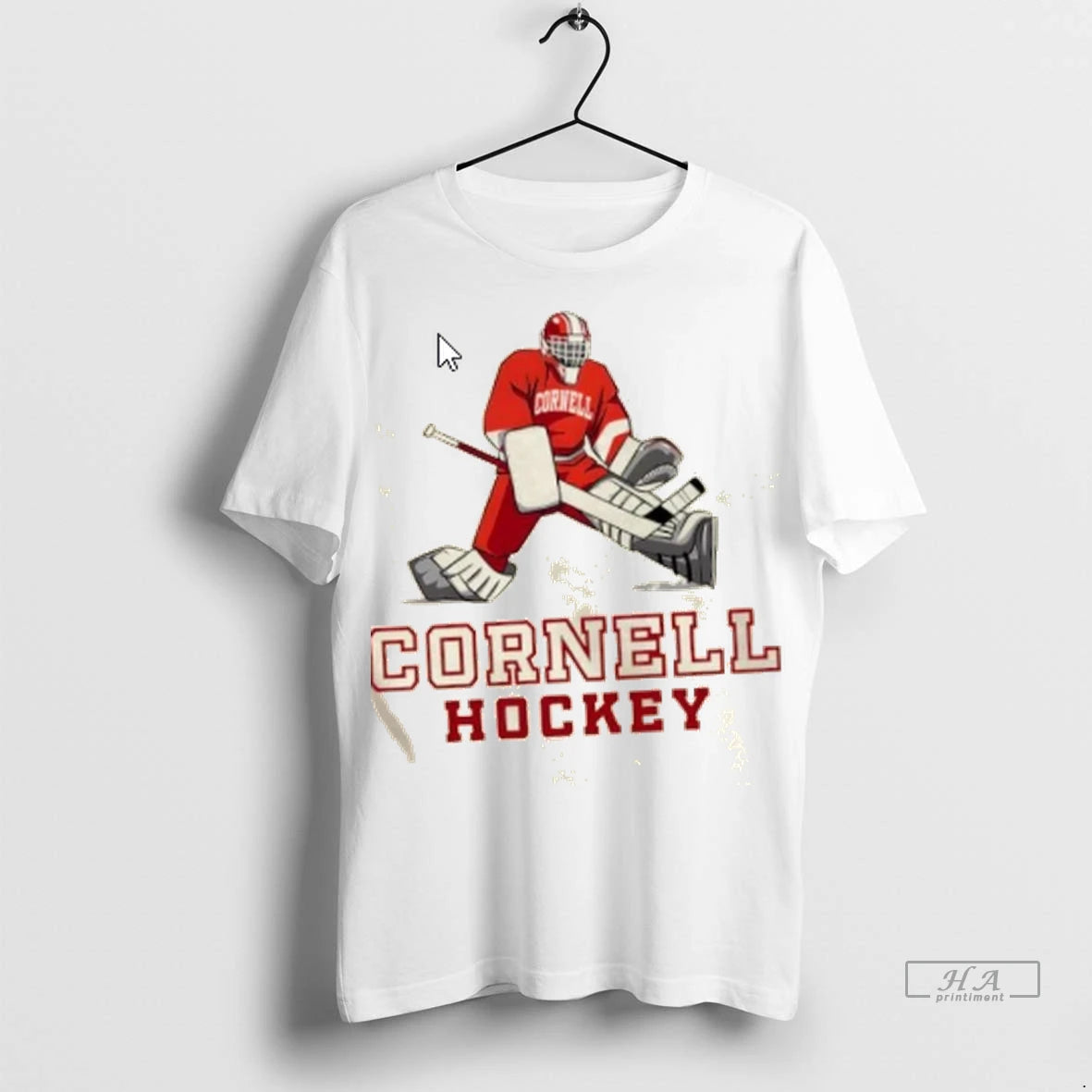 Official Cornell Hockey Goalie Tshirts Sweater