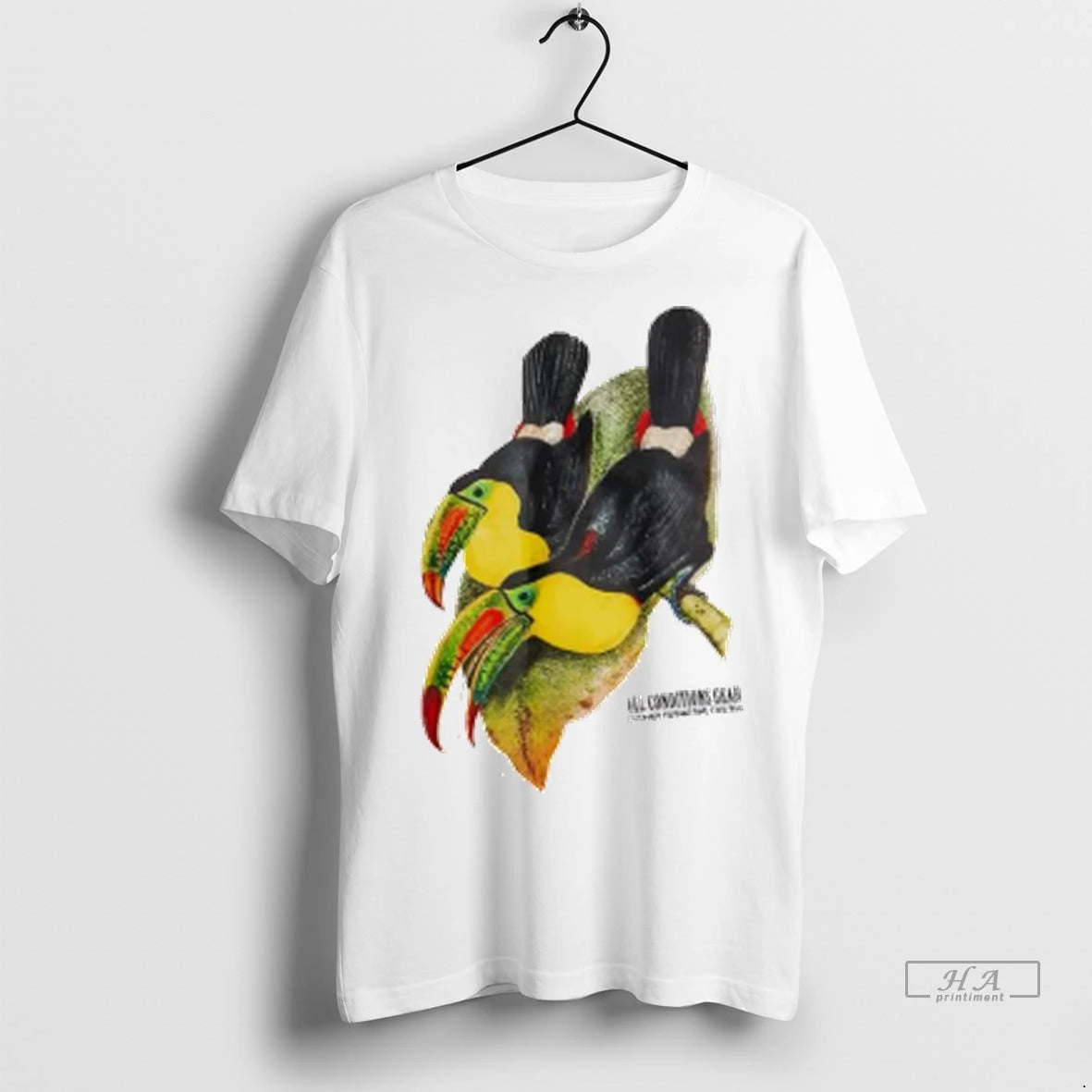 Official Costa Rica Acg White Toucan Dri Ladies Tshirts Sweater