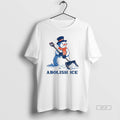Official Cute Snowman Abolish Ice Snow Christmas