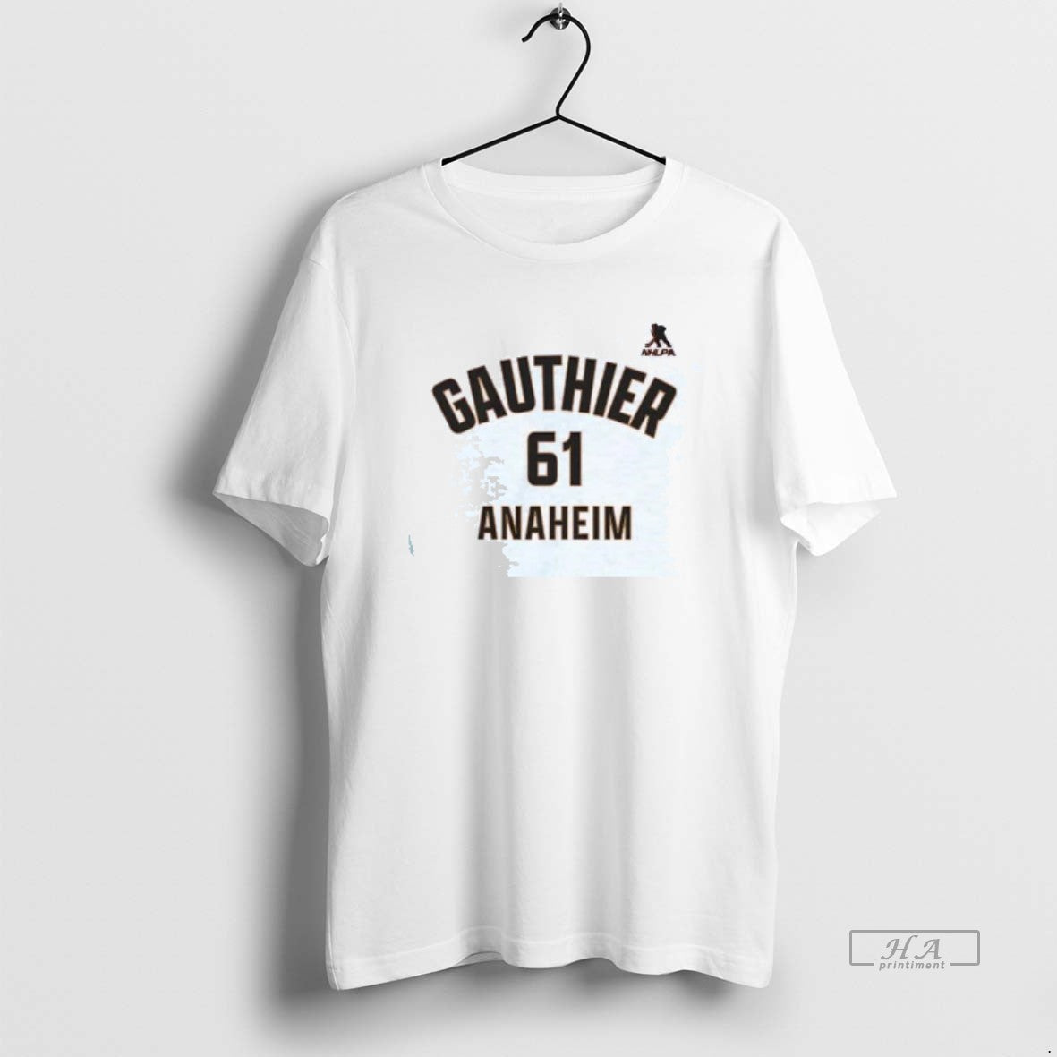 Official Cutter Gauthier Name And Number Anaheim Ducks