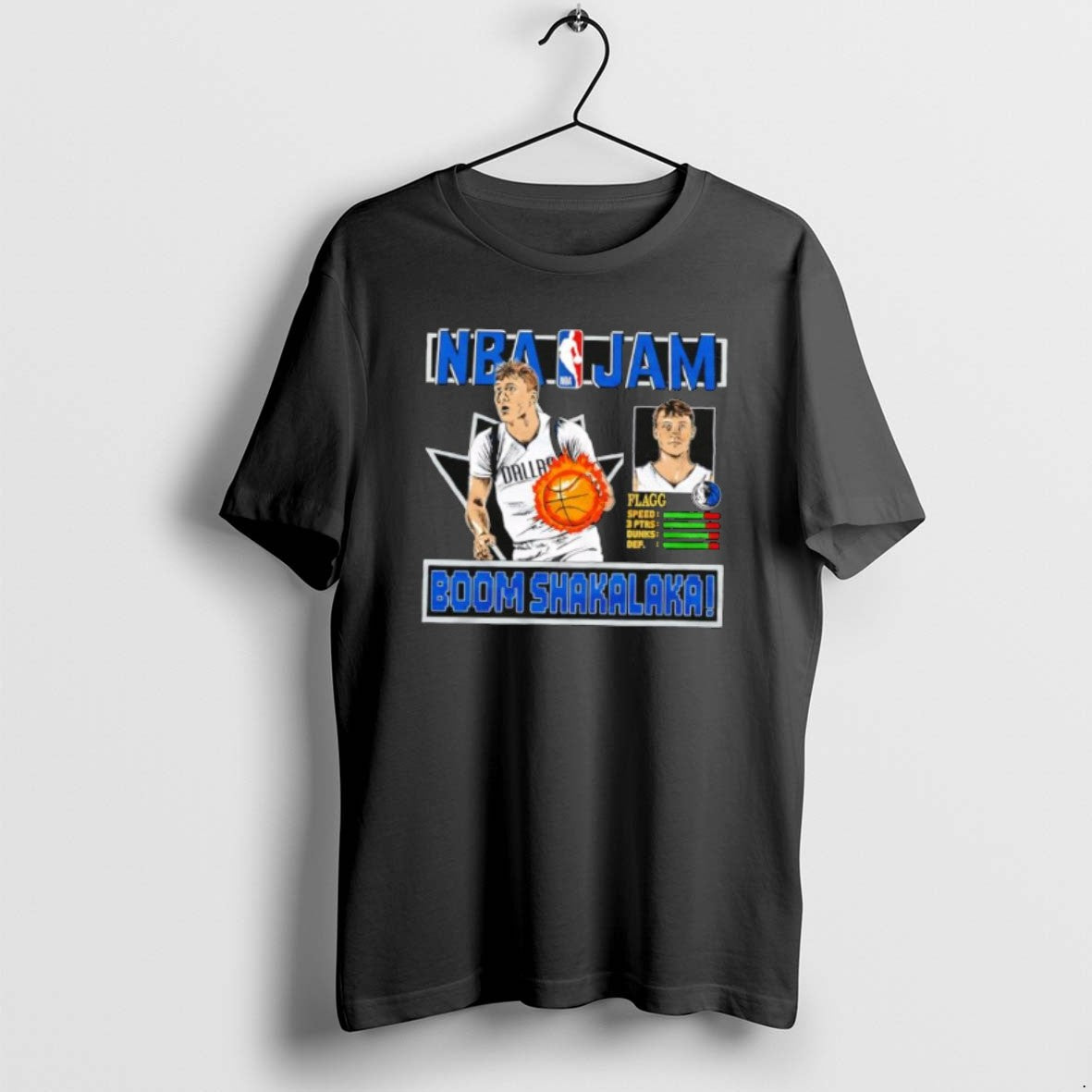 Official Dallas Mavericks Nba Jam Cooper Flagg Boom Shakalaka