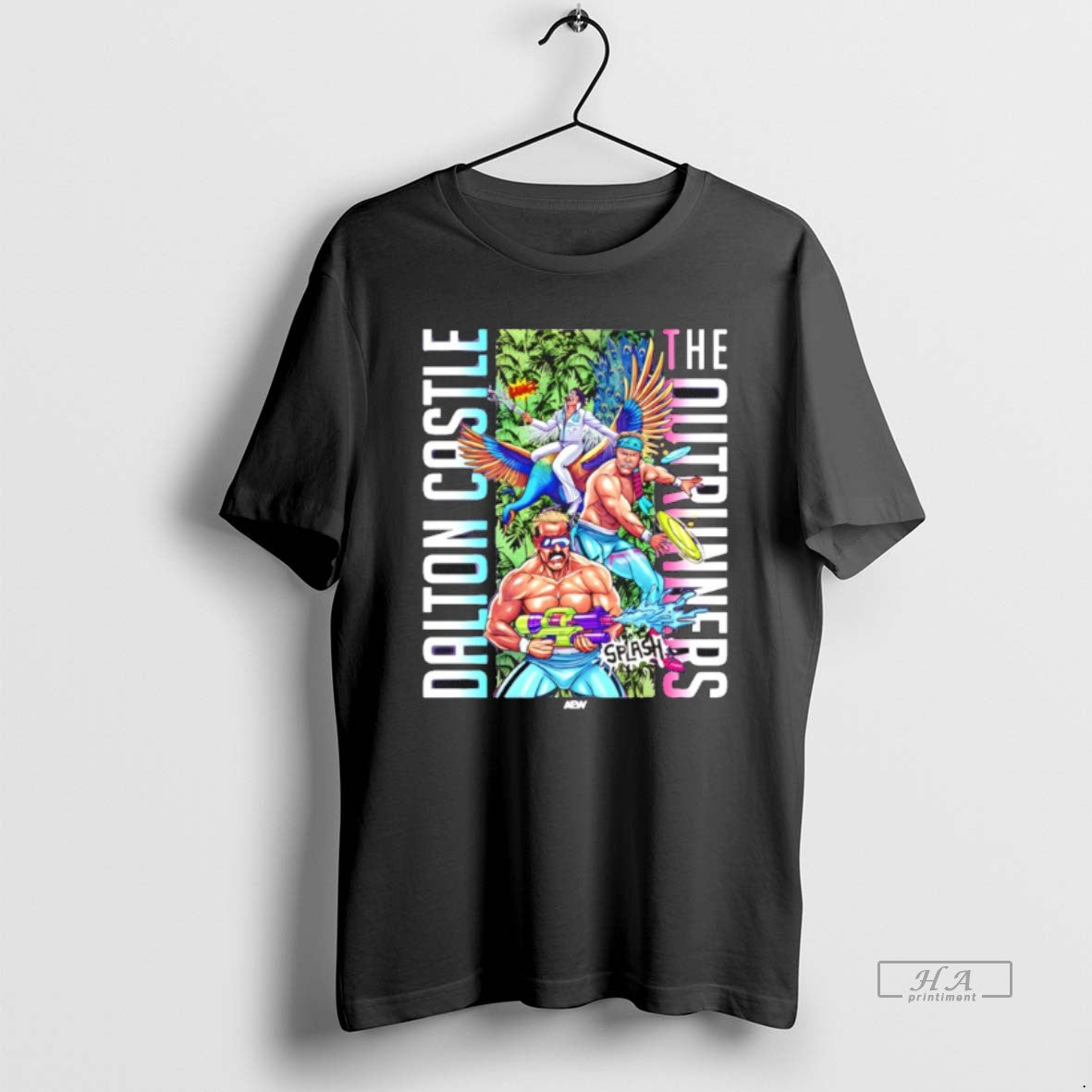 Official Dalton Castle And The Outrunners Peacockrunners Caricature