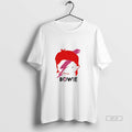 Official David Bowie Aladdin Sane Lightning Bolt Sketch