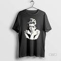 Official David Bowie Portrait Classic Retro Black