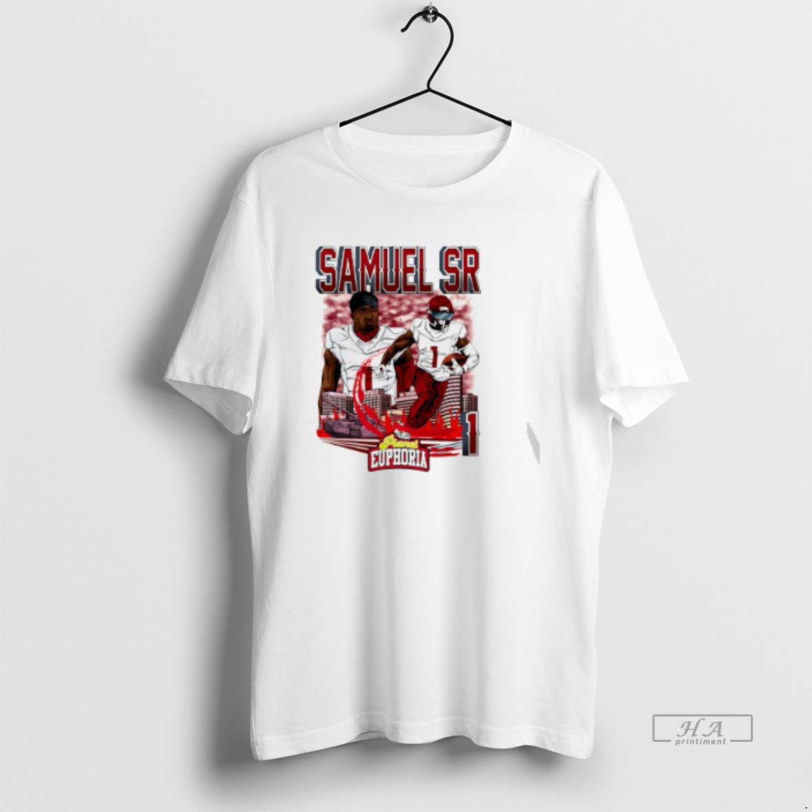 Official Deebo Samuel Sr Washington Commanders Player Skyline Comic