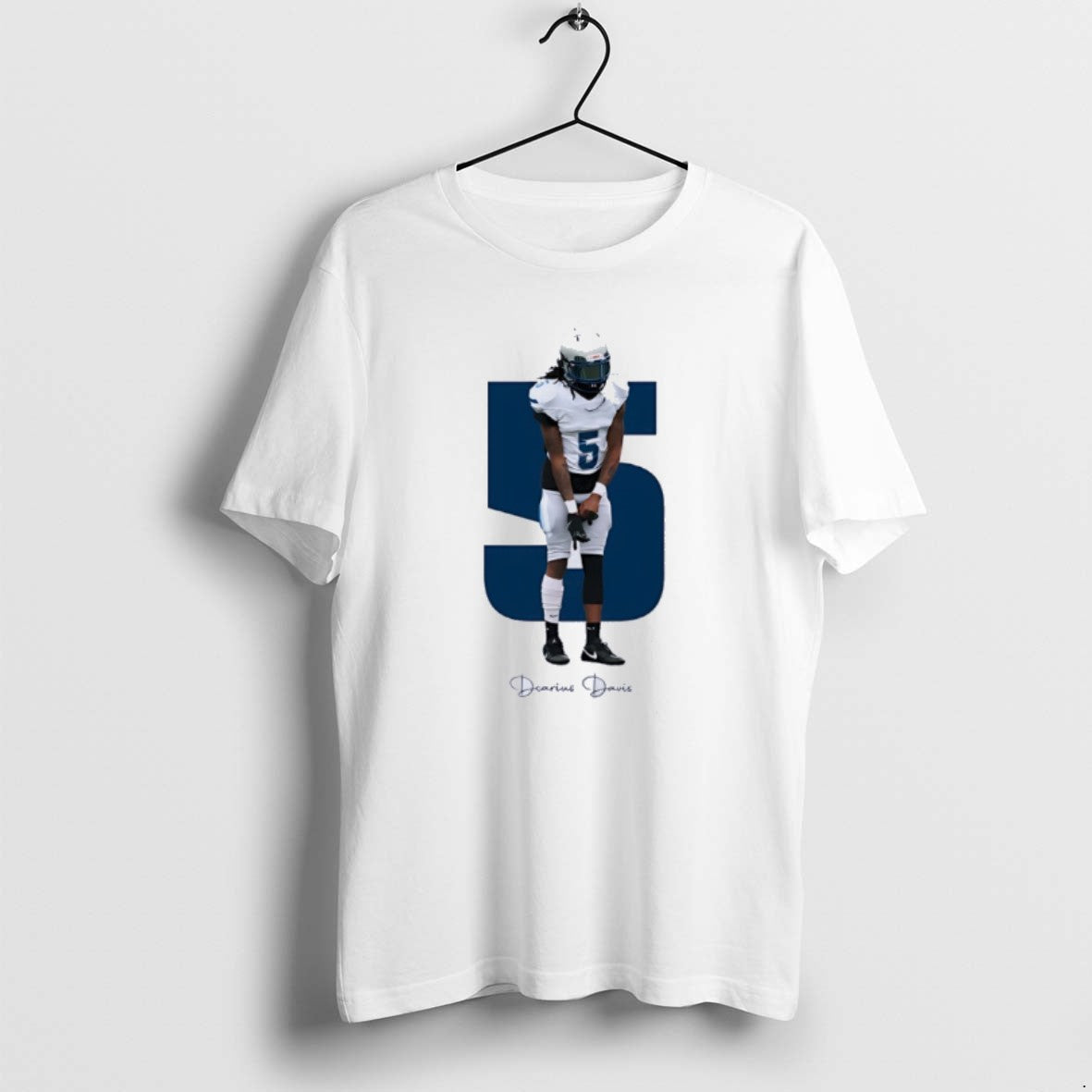 Official Derius Davis 5 Los Angeles Chargers Football Signature