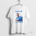 Official Detroit Lions Football King Of The North National Football League