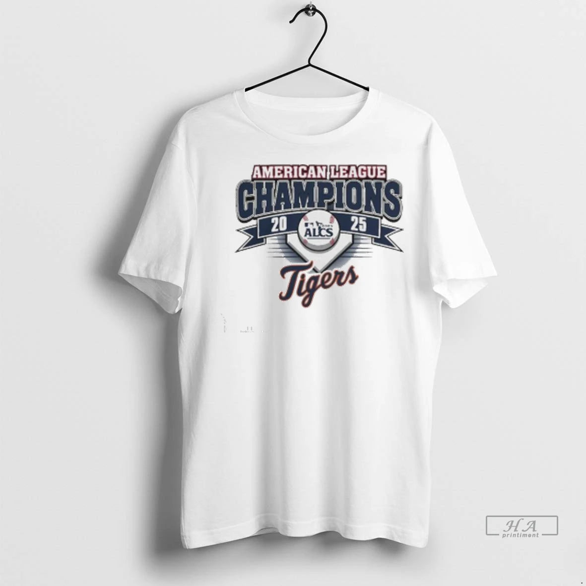 Official Detroit Tigers 2025 American League Champions Champions Ladies Tshirts Sweater