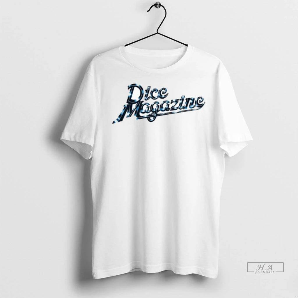 Official Dice Magazine Chrome Logo Tshirts Sweater
