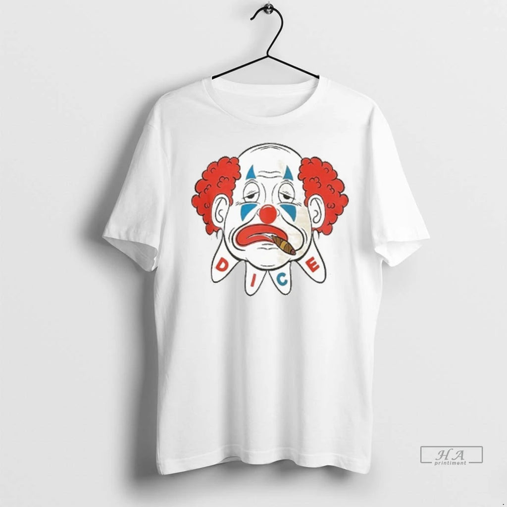 Official Dice Magazine Clown Town Ciggarates Tshirts Sweater