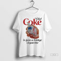 Official Diet Soda Is Just A Fridge Cigarette Retro Ladies Tshirts Sweater