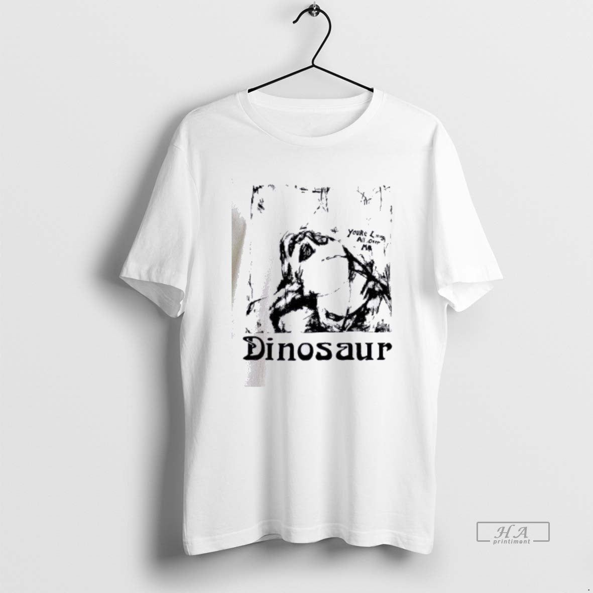 Official Dinosaur Youre Living All Over Me Long Vintage