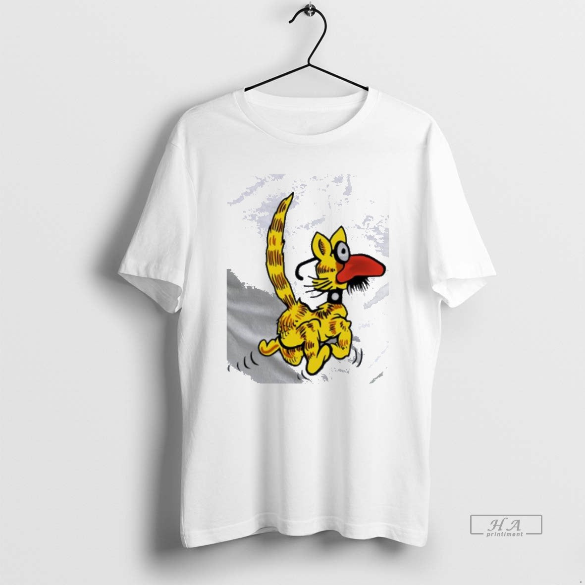Official Don Martins Cat Cartoon White