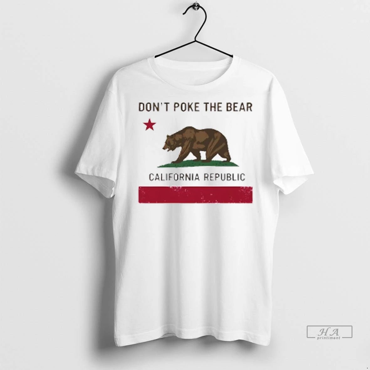 Official Dont Poke The Bear California Republic Anti Trump Tshirts Sweater