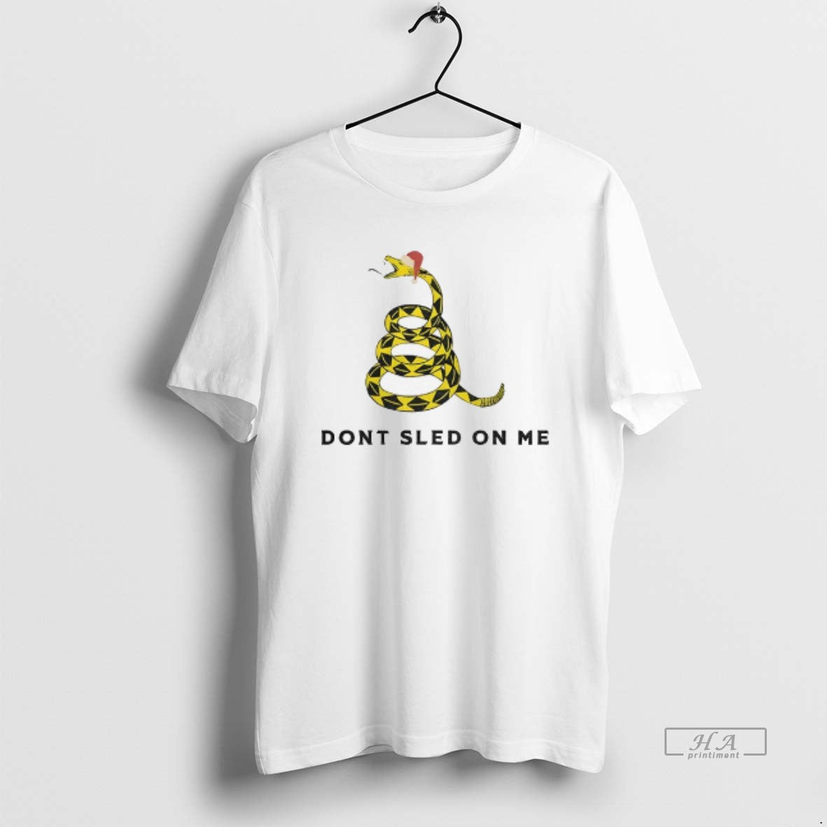 Official Dont Sled On Me Santa Hat Funny Merry Christmas