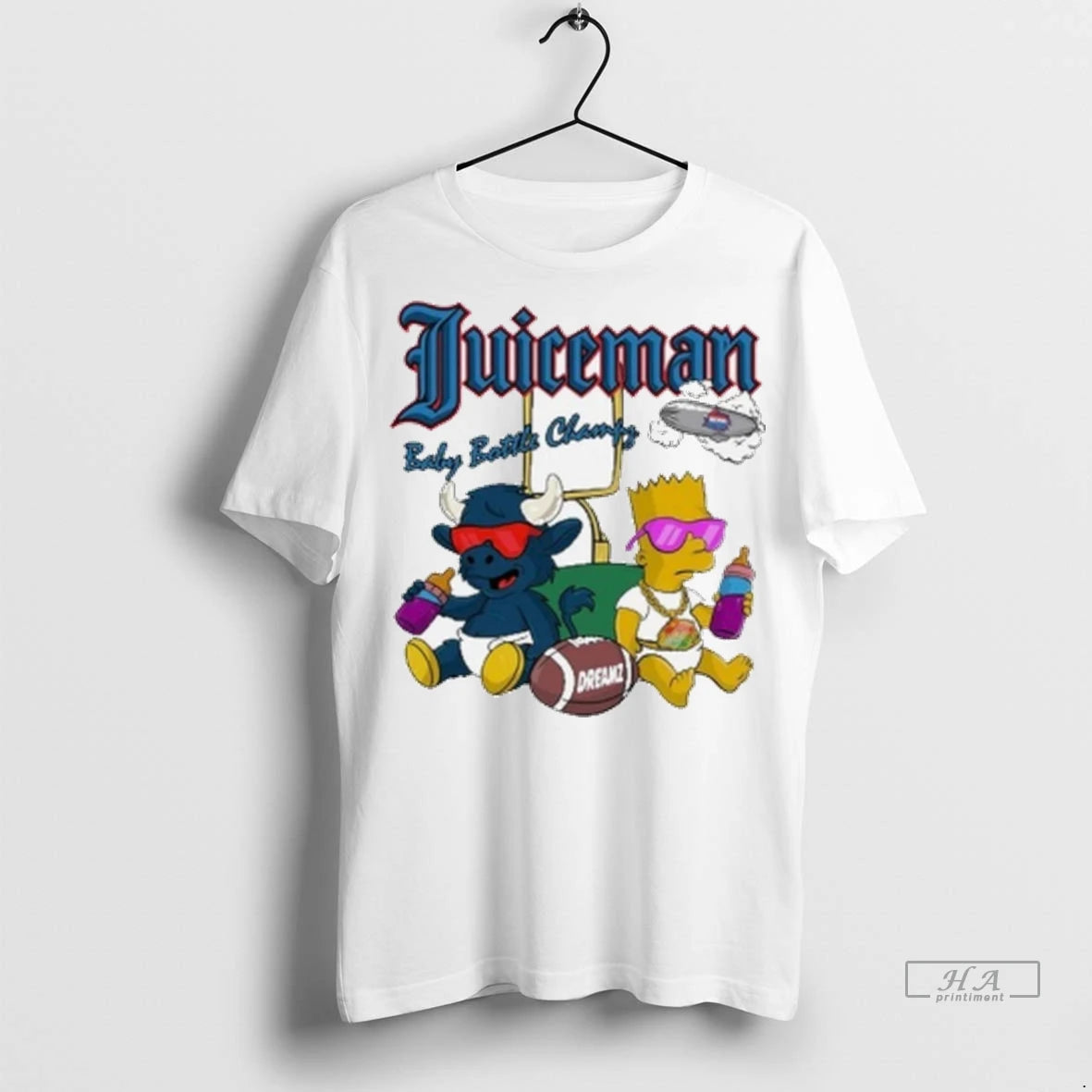 Official Dreamz Exotic Pop Juiceman Baby Bottle Champs Tshirts Sweater