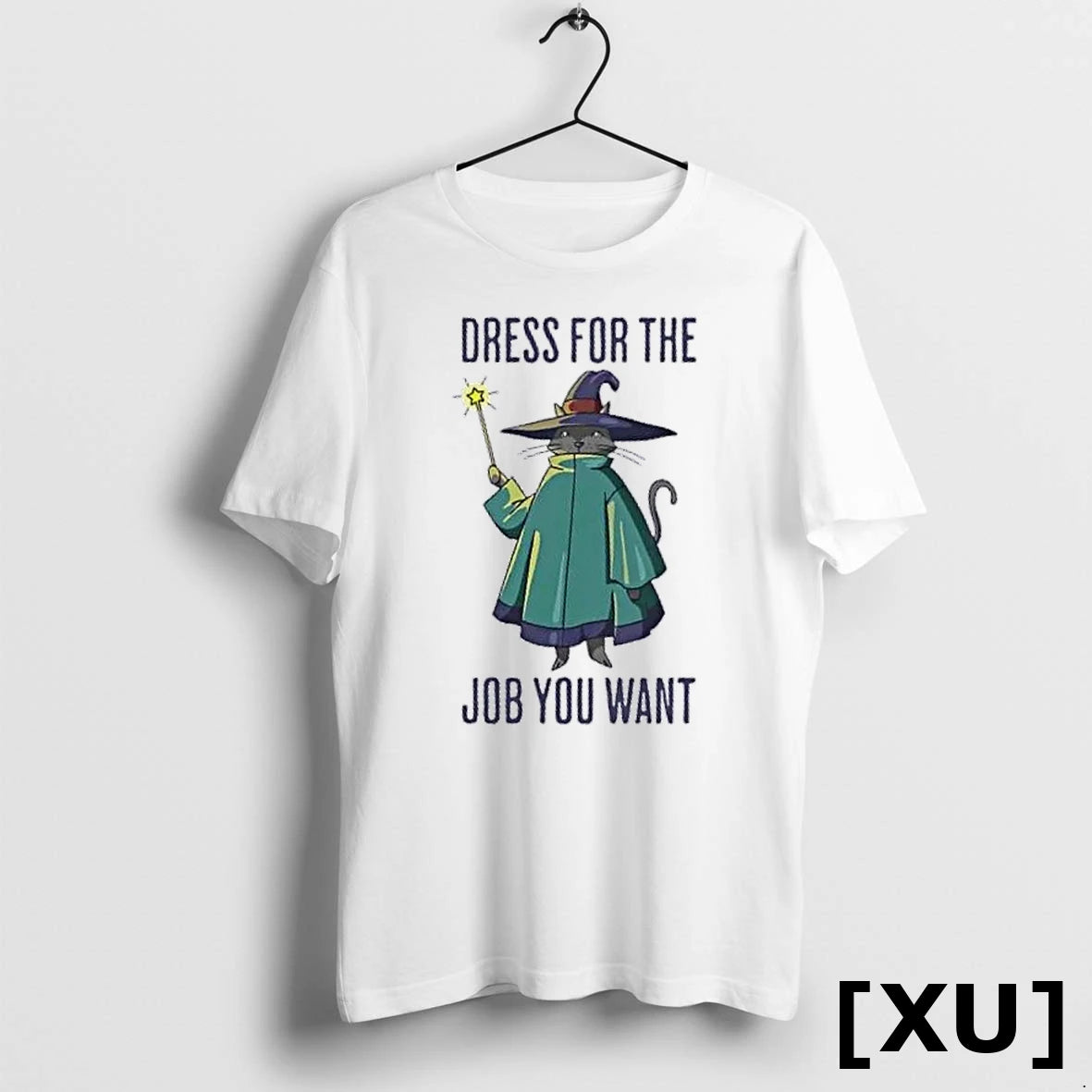Official Dress For The Job You Want Cat Wizard Tshirts Sweater