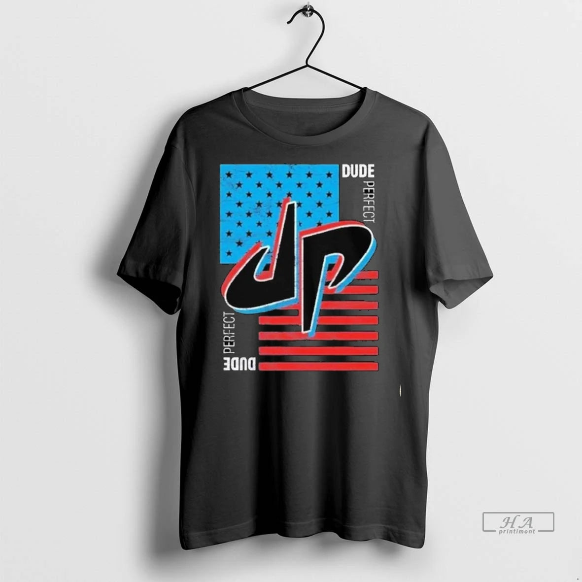 Official Dude Perfect Hero Tour Patriotic Long Sleve Tshirts Sweater