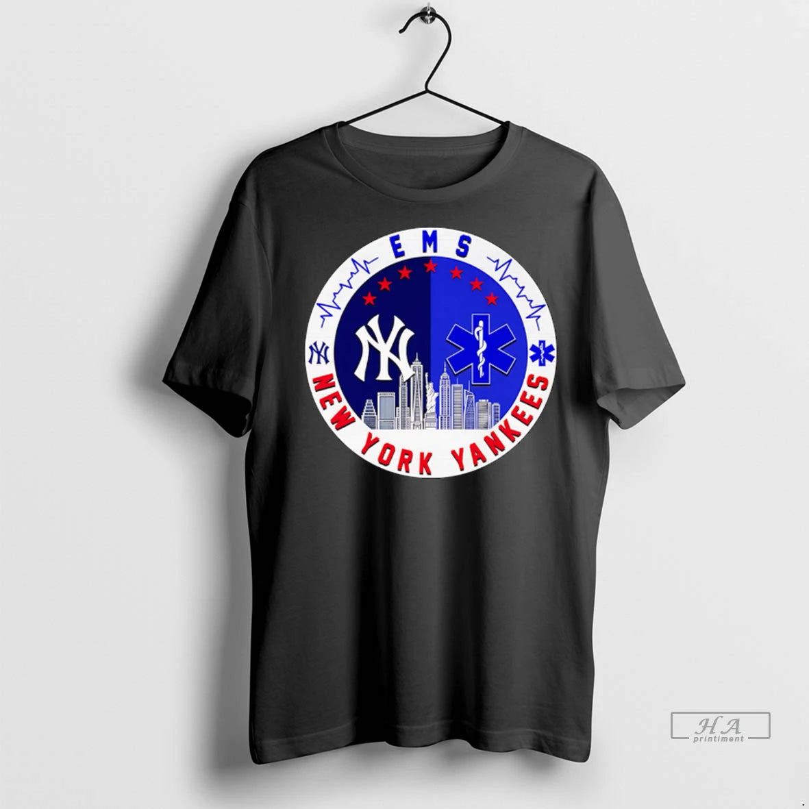 Official Ems New York Yankees Skyline Tshirts Sweater